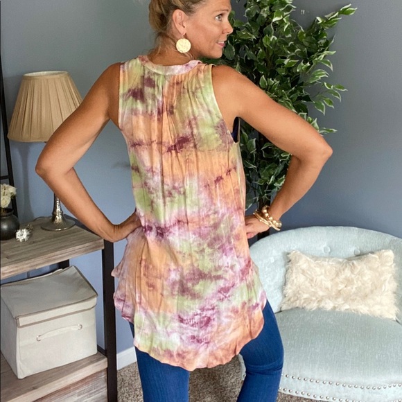 Tie dye tunic top - Picture 5 of 5